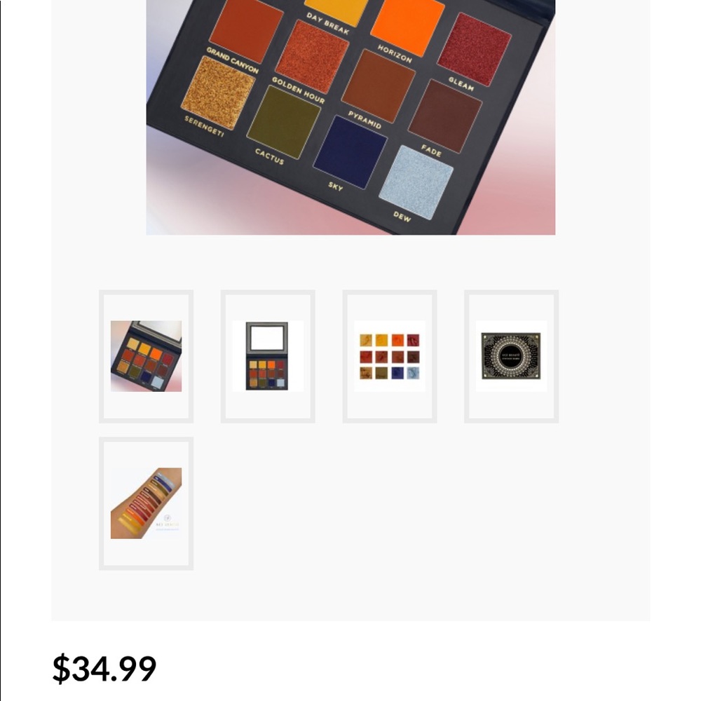 Ace Beauty Vintage Dawn Eye Shadow Palette